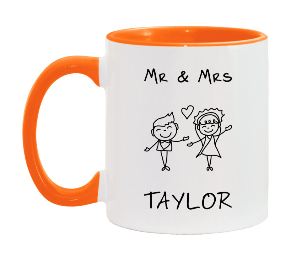 Mr & Mrs Taylor Mug