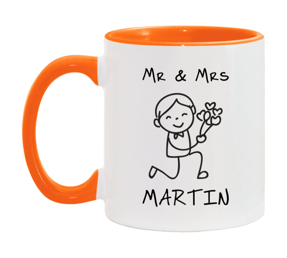 Mr & Mrs Martin Mug