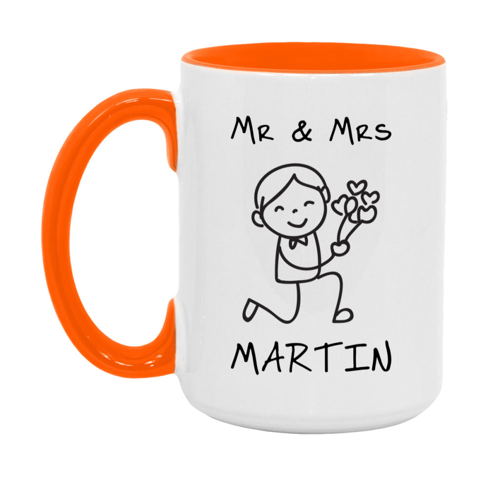 Mr & Mrs Martin Mug
