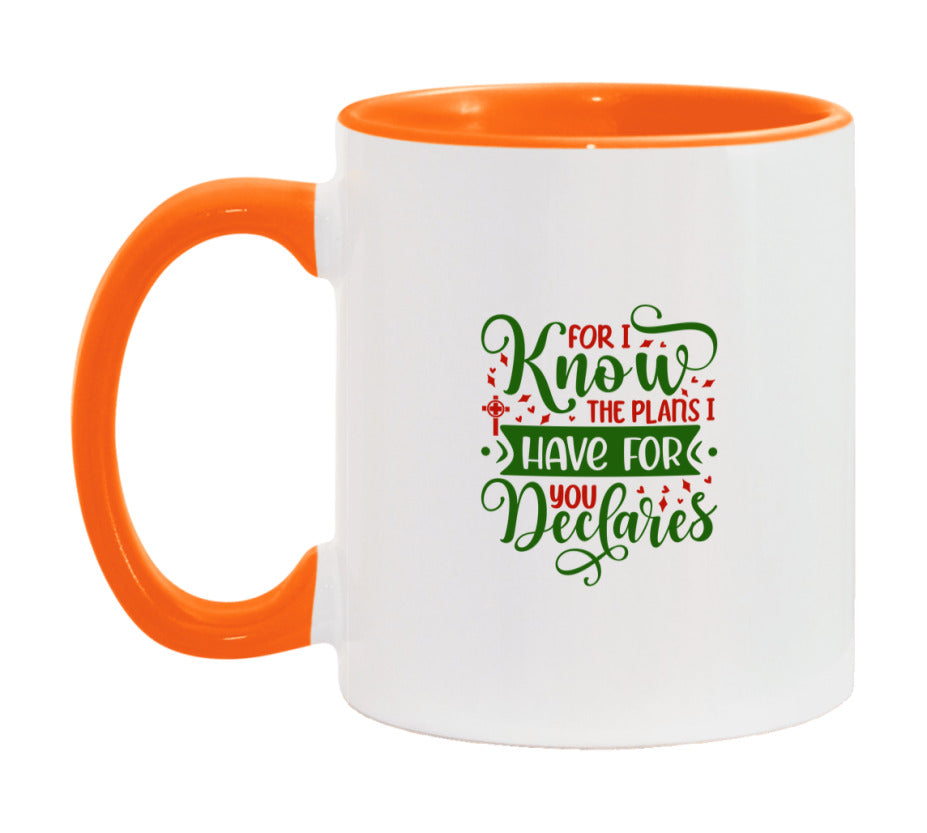 For I Know The Plans I Have For You Declares Mug