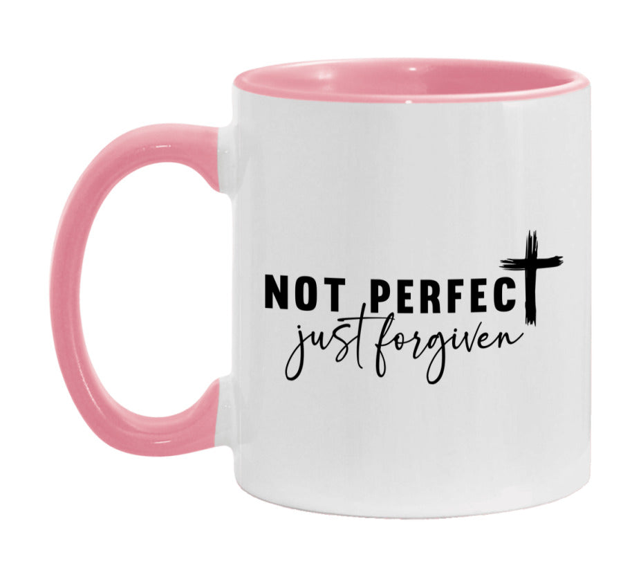 Not Perfect Just Forgiven Mug