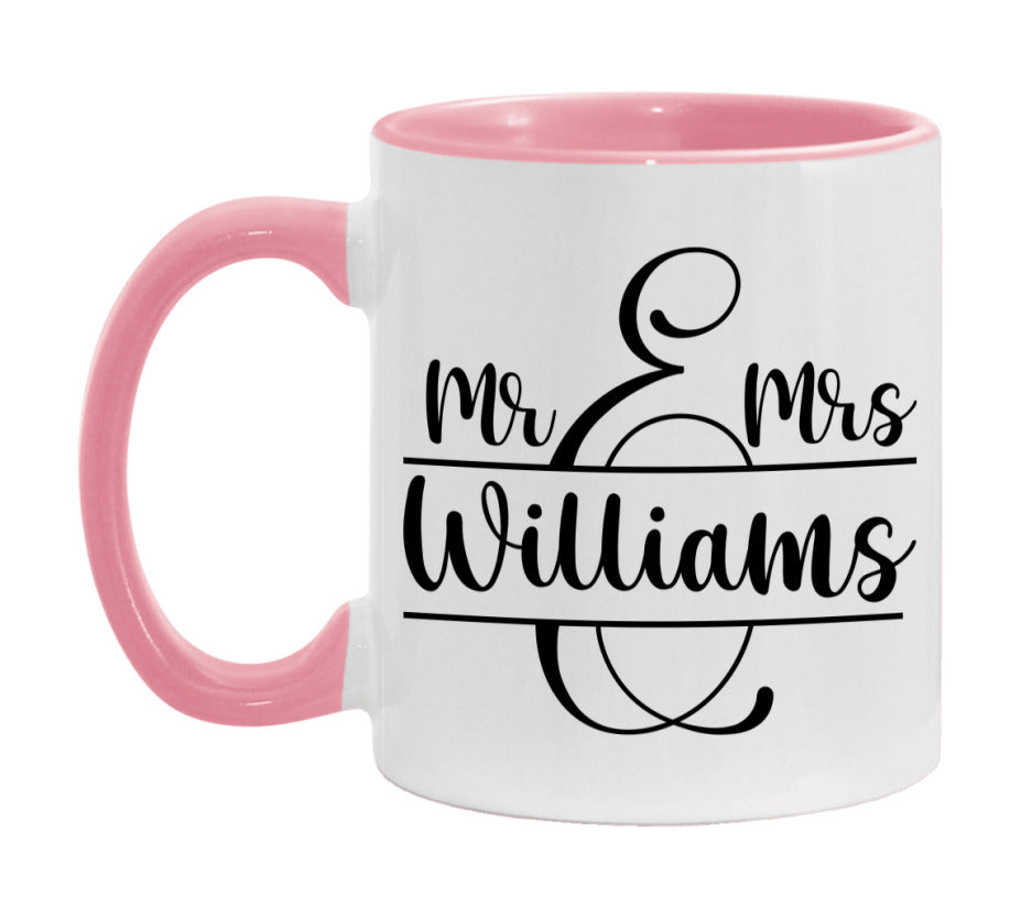 Mr & Mrs Wedding Mug