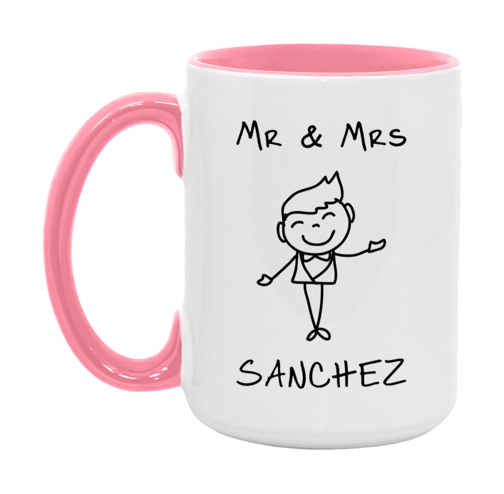 Mr & Mrs Sanchez Mug