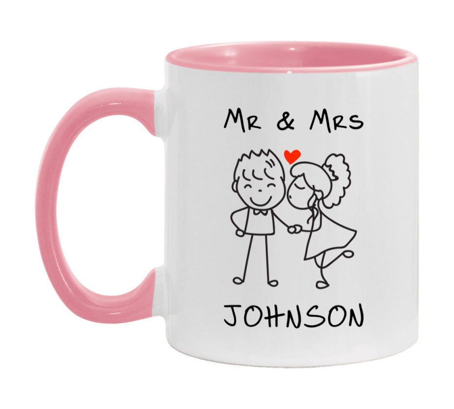 Mr & Mrs Johnson Mug