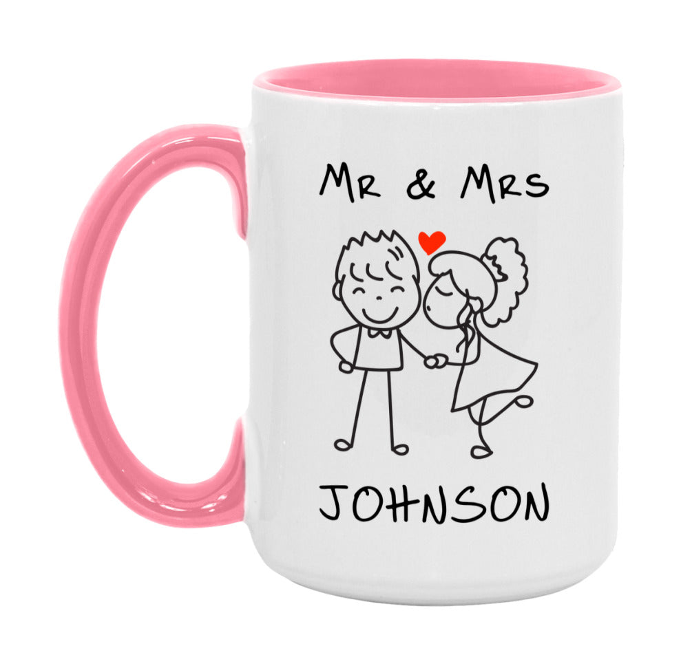 Mr & Mrs Johnson Mug