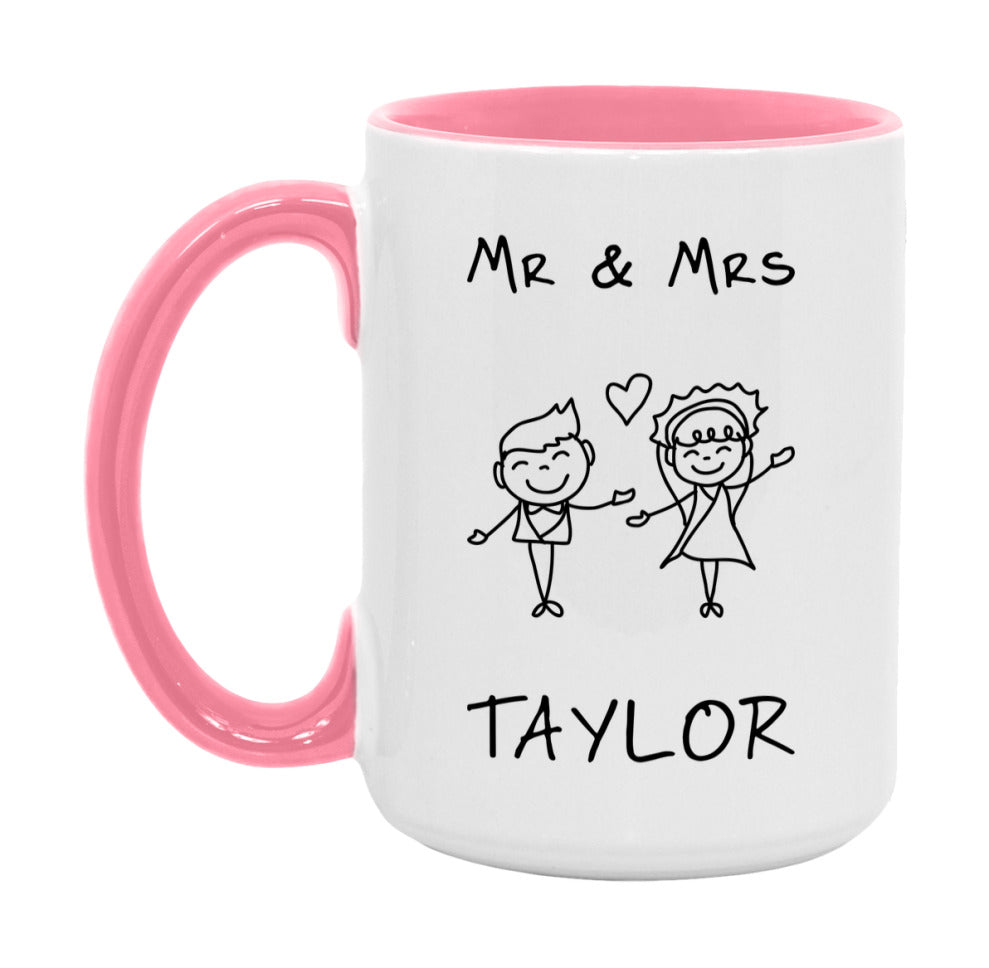 Mr & Mrs Taylor Mug