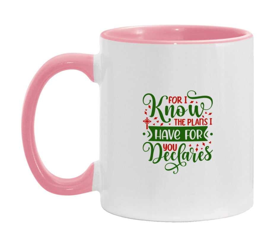 For I Know The Plans I Have For You Declares Mug