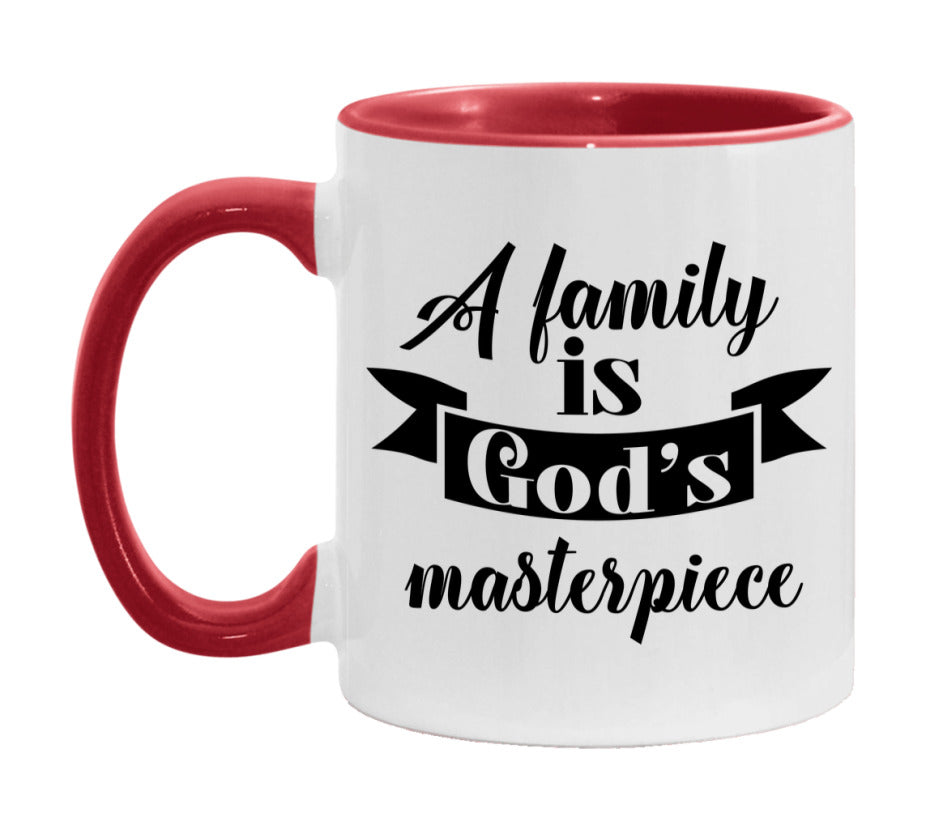 A Family Is God’s Masterpiece Mug