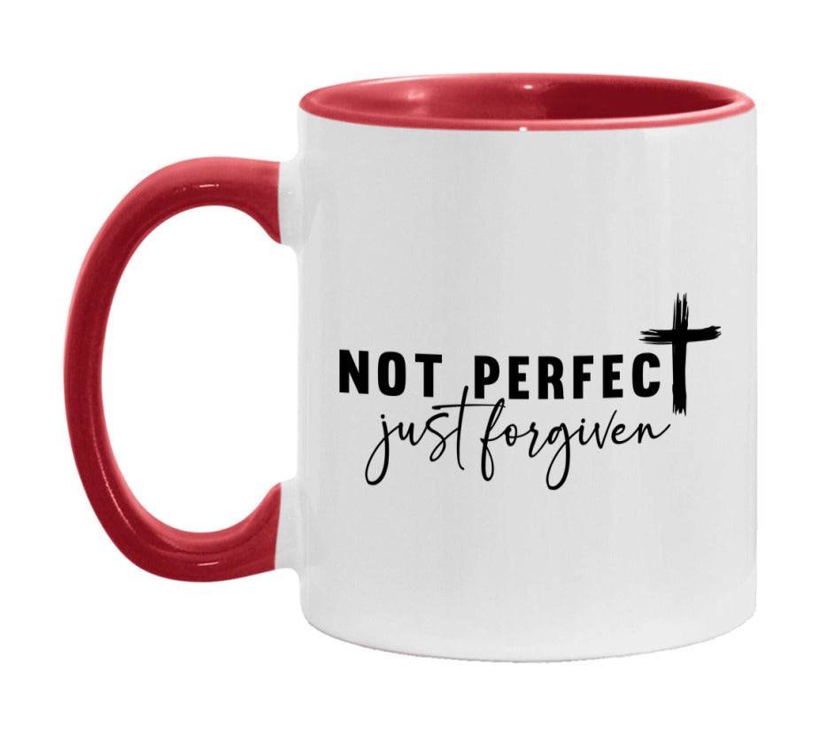 Not Perfect Just Forgiven Mug