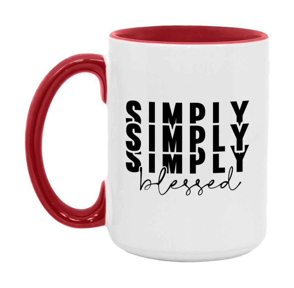 Simply Simply Simply Blessed Mug
