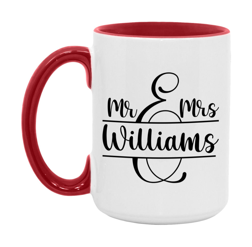 Mr & Mrs Wedding Mug