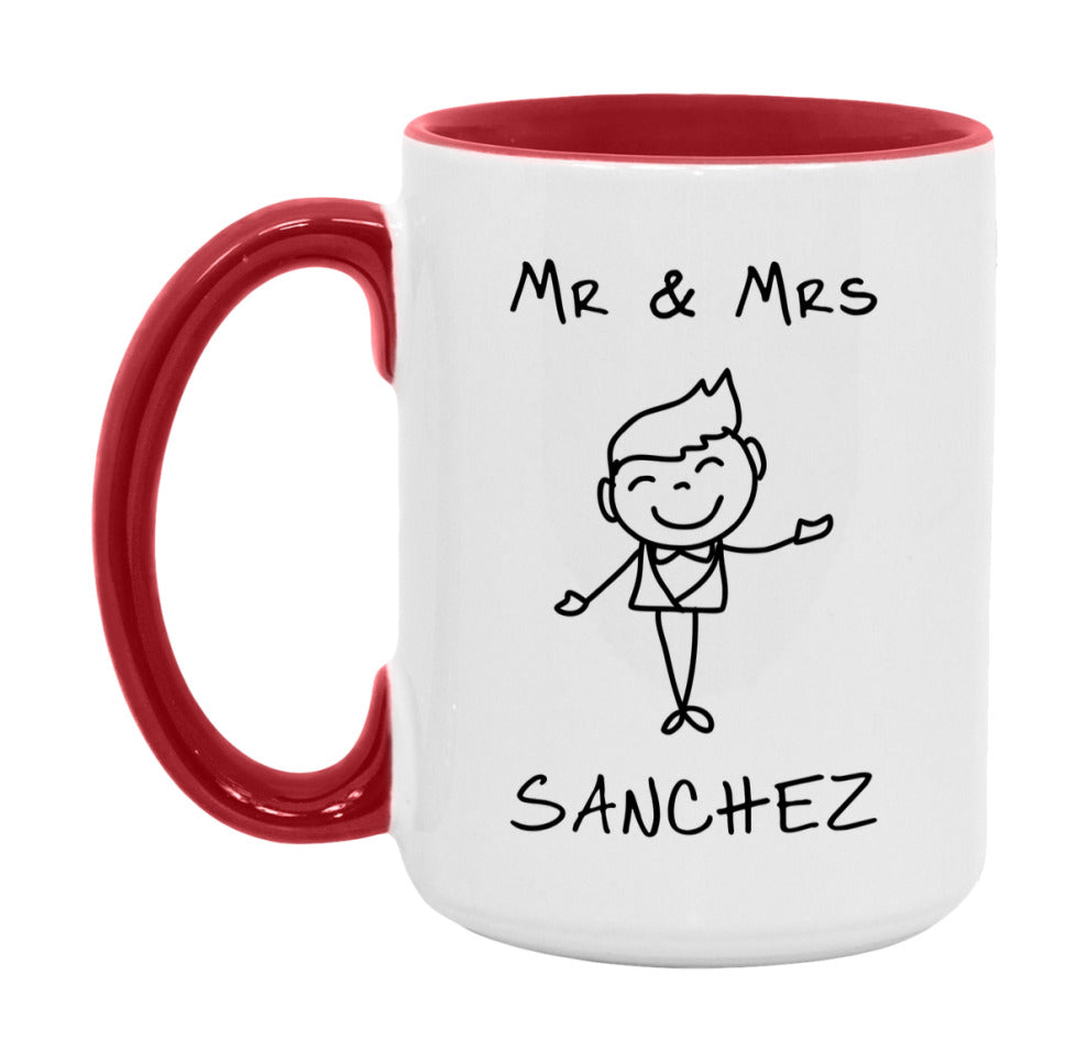 Mr & Mrs Sanchez Mug