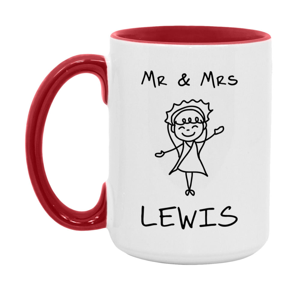 Mr & Mrs Lewis Mug