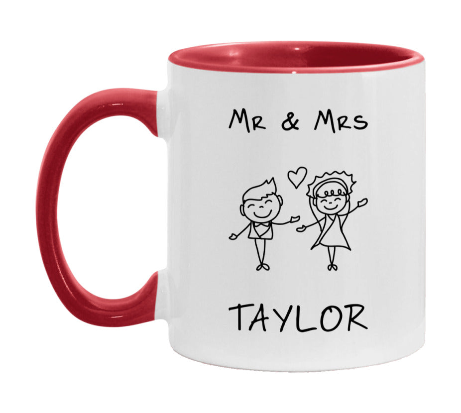 Mr & Mrs Taylor Mug