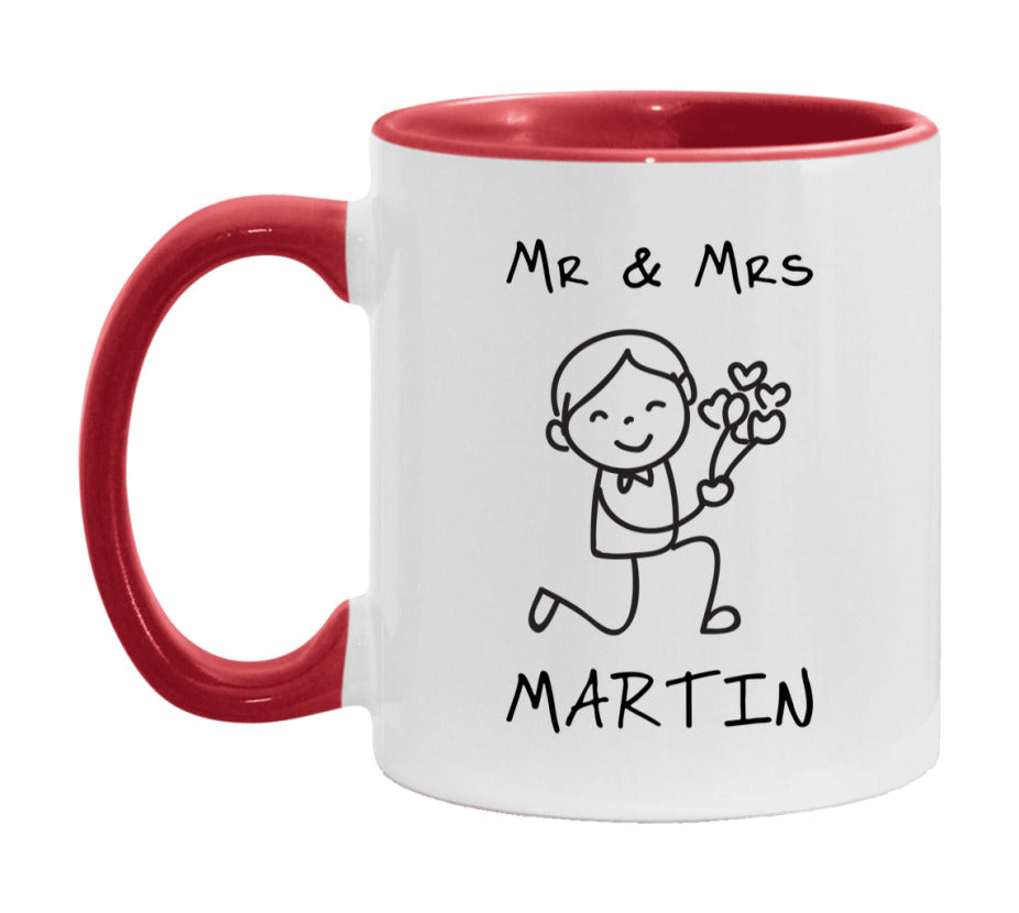 Mr & Mrs Martin Mug