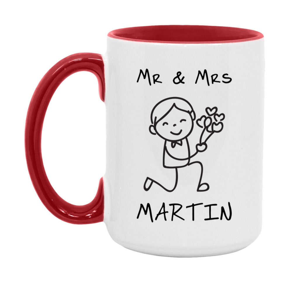 Mr & Mrs Martin Mug