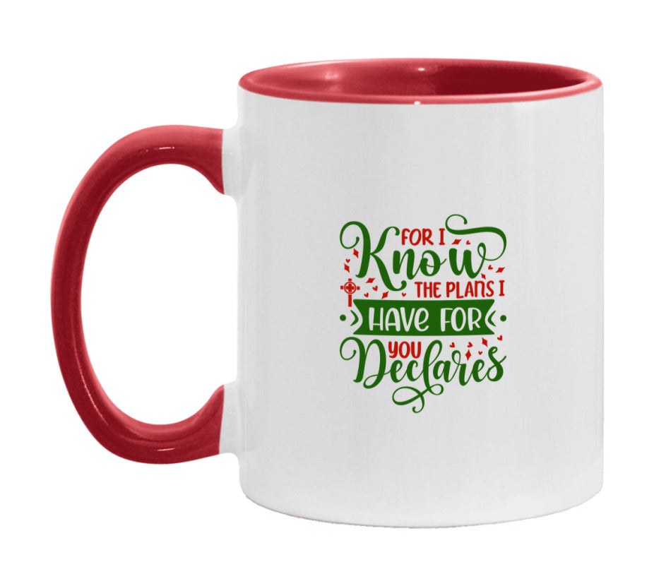 For I Know The Plans I Have For You Declares Mug