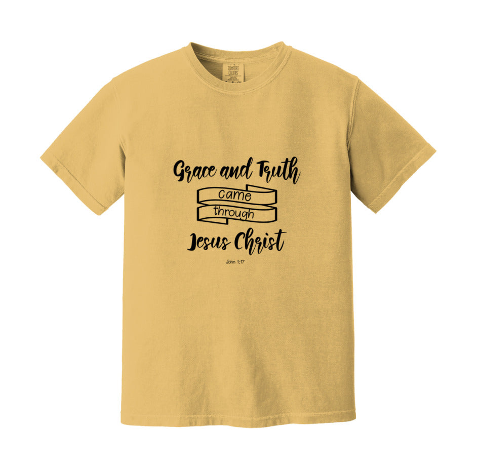 Grace And Truth Came About Through Jesus Christ T-Shirt