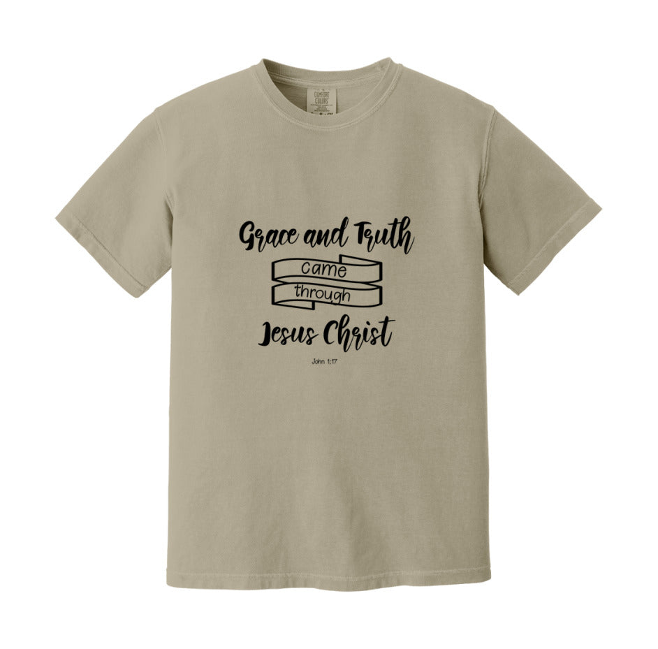 Grace And Truth Came About Through Jesus Christ T-Shirt