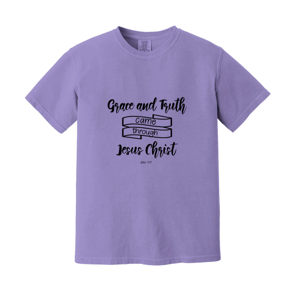 Grace And Truth Came About Through Jesus Christ T-Shirt