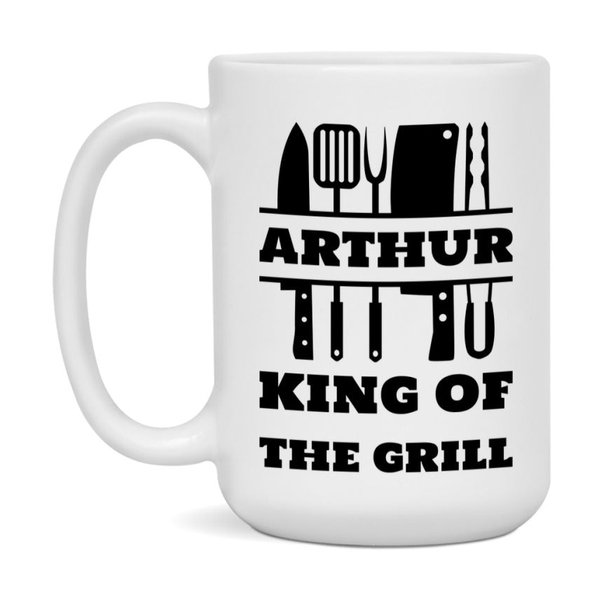 Arthur King Of The Grill Ceramic Mug, Arthur Ceramic Mug