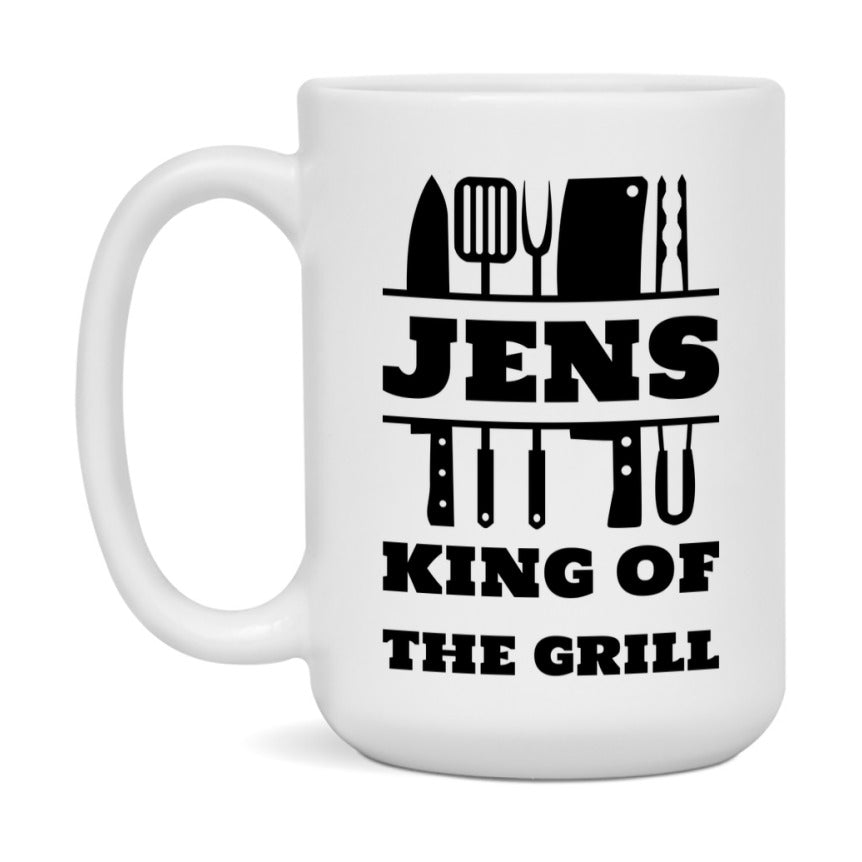 Jens King Of The Grill Ceramic Mug, Jens Ceramic Mug