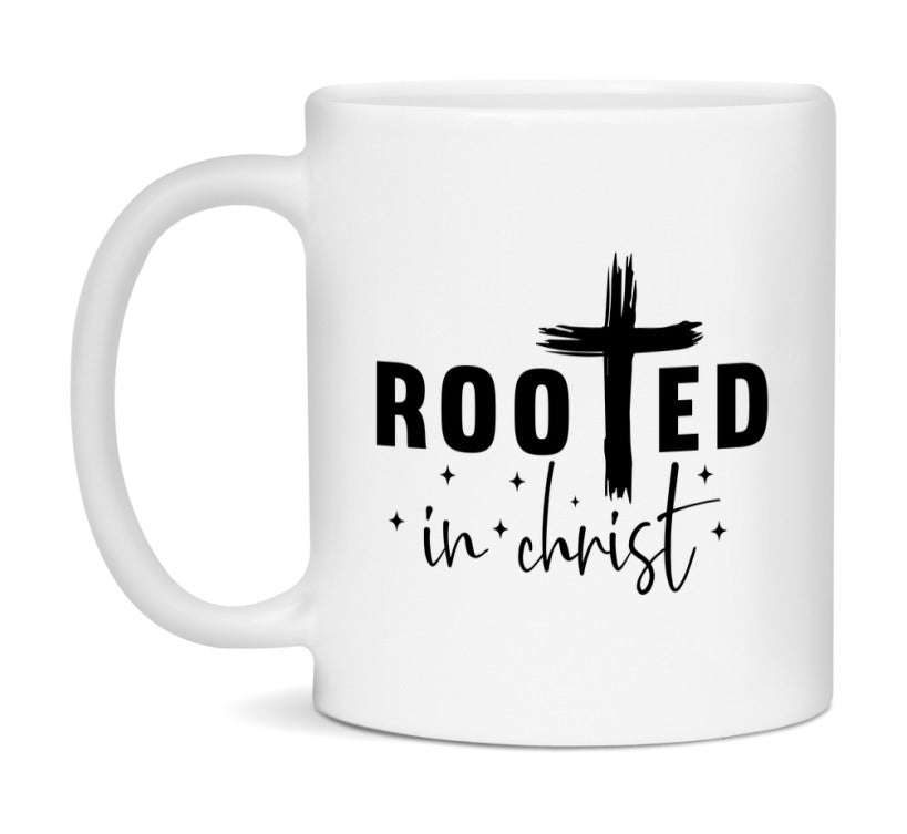 Rooted In Christ Mug