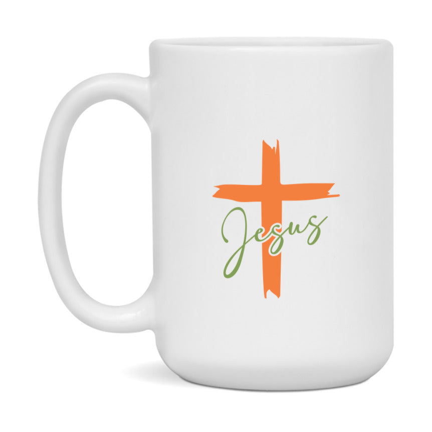 Jesus Mug Ceramic Mug, Available in 11 and 15oz