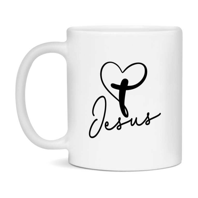 Jesus Mug Ceramic Mug, Available in 11 and 15oz