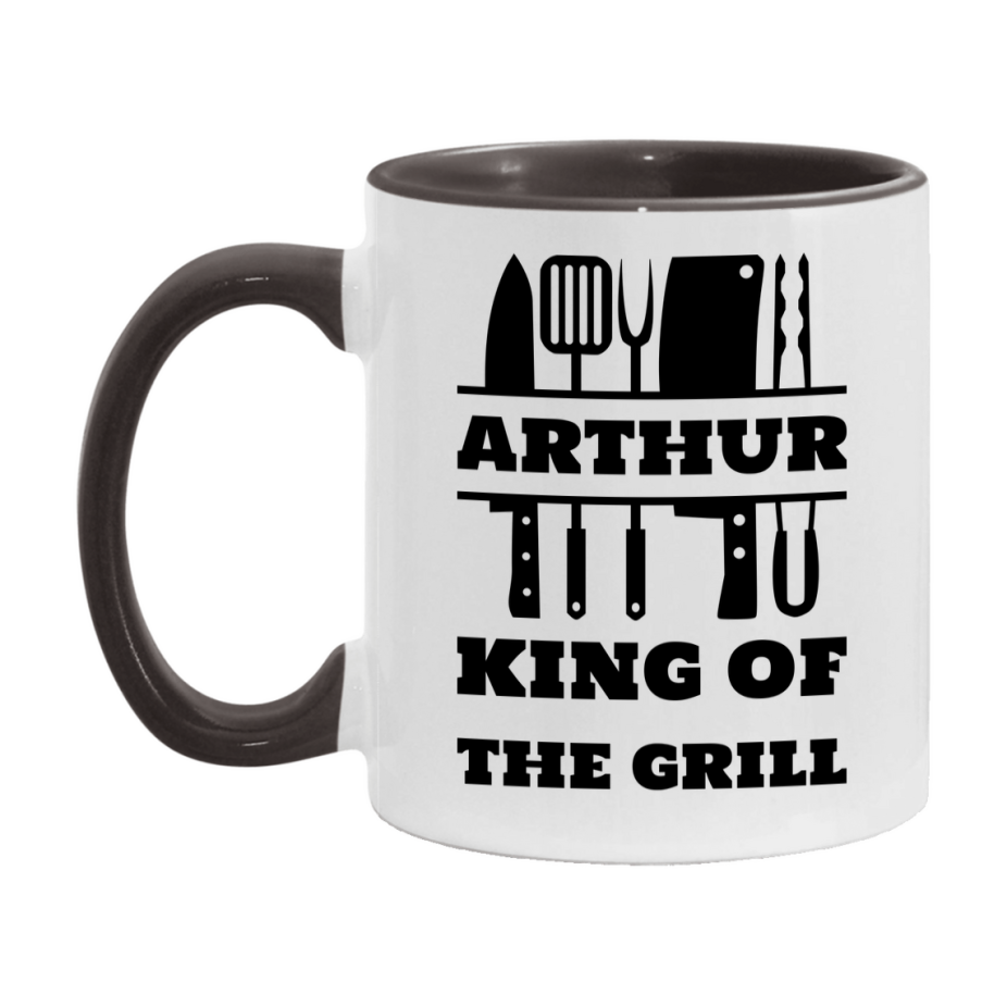 Arthur King Of The Grill Ceramic Mug, Arthur Ceramic Mug