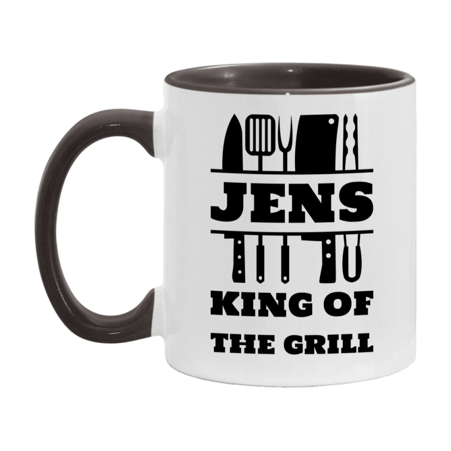 Jens King Of The Grill Ceramic Mug, Jens Ceramic Mug