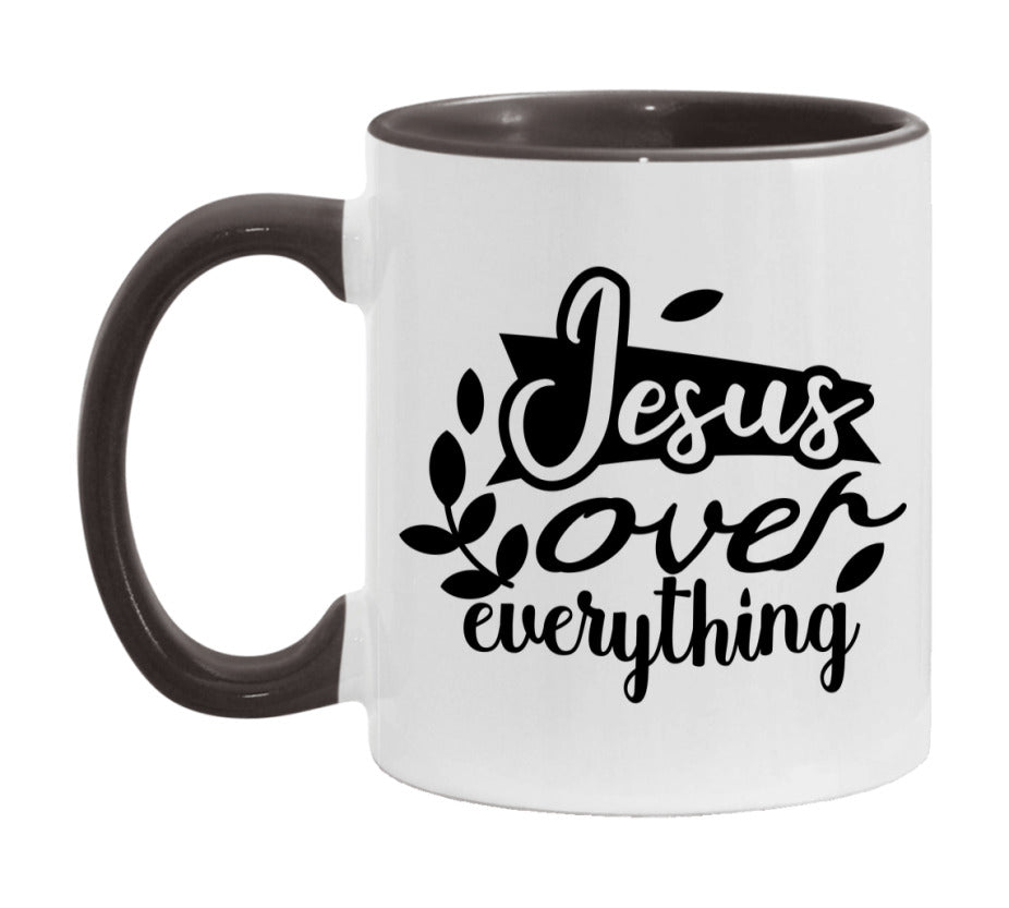 Jesus Over Everything Mug