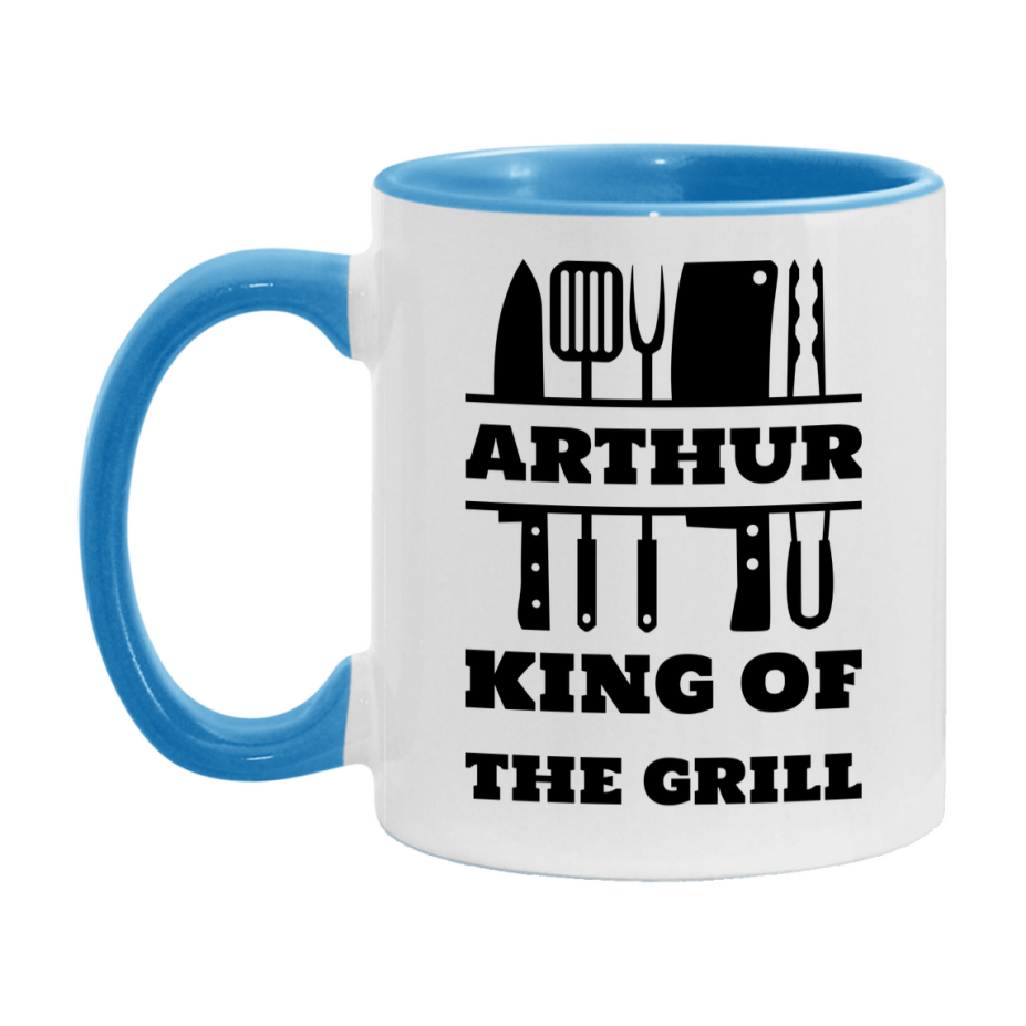 Arthur King Of The Grill Ceramic Mug, Arthur Ceramic Mug