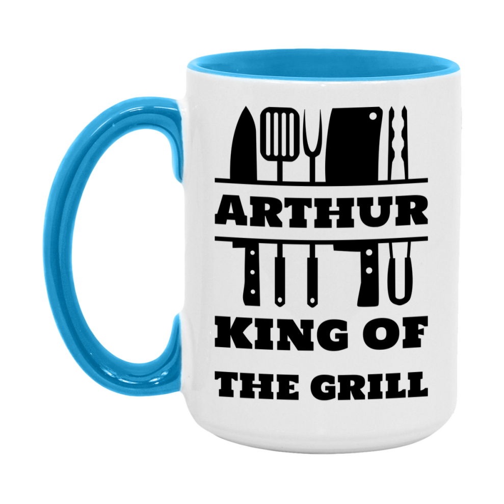 Arthur King Of The Grill Ceramic Mug, Arthur Ceramic Mug