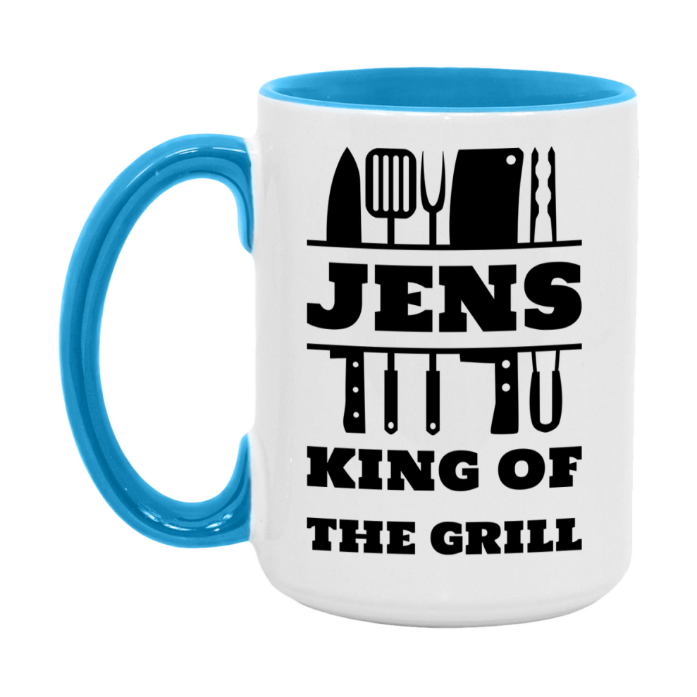 Jens King Of The Grill Ceramic Mug, Jens Ceramic Mug