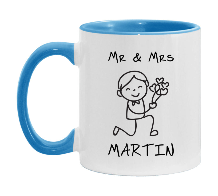 Mr & Mrs  Martin Mug