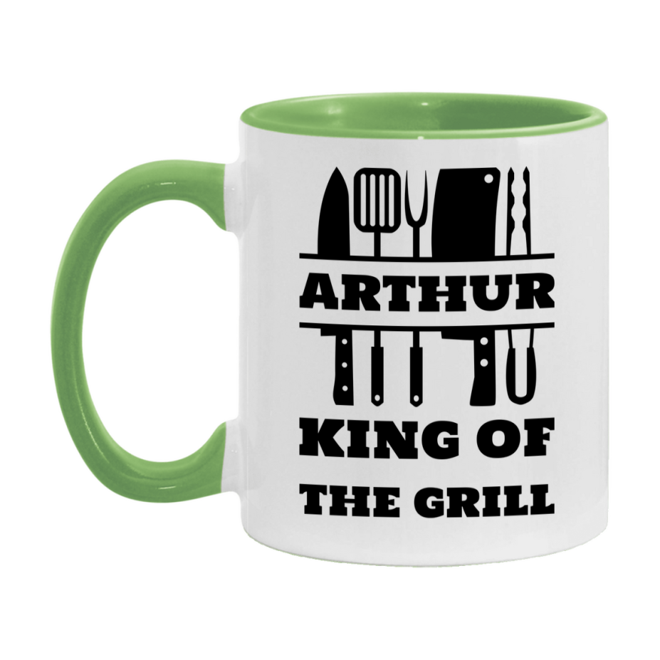 Arthur King Of The Grill Ceramic Mug, Arthur Ceramic Mug