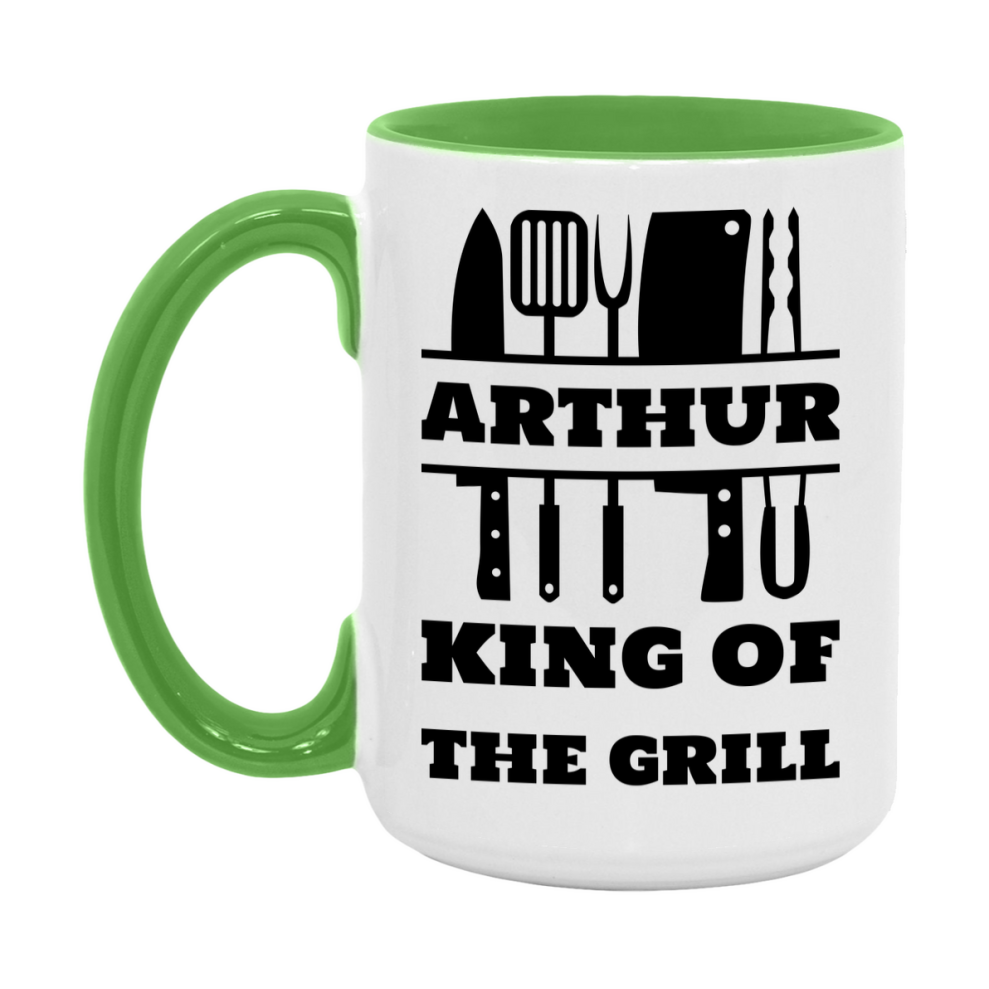 Arthur King Of The Grill Ceramic Mug, Arthur Ceramic Mug