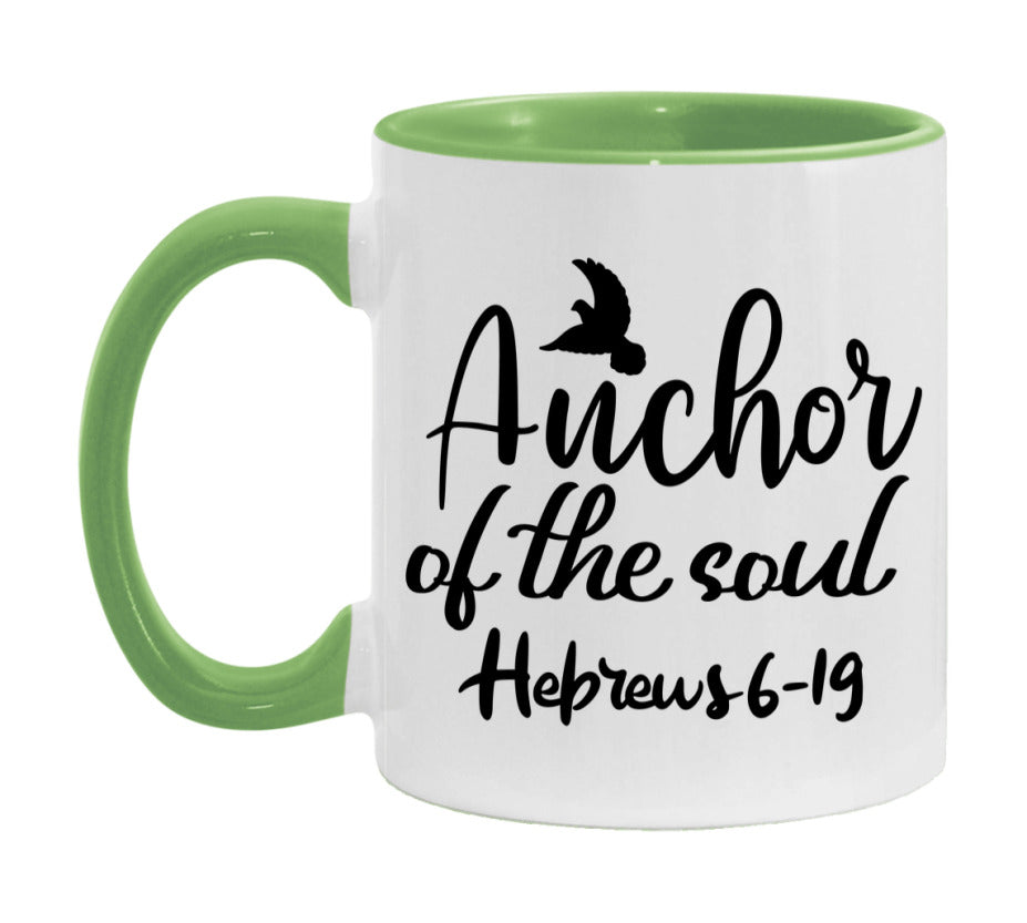 Anchor Of The Soul Hebrews 6-19 Mug