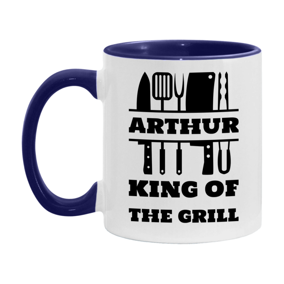 Arthur King Of The Grill Ceramic Mug, Arthur Ceramic Mug