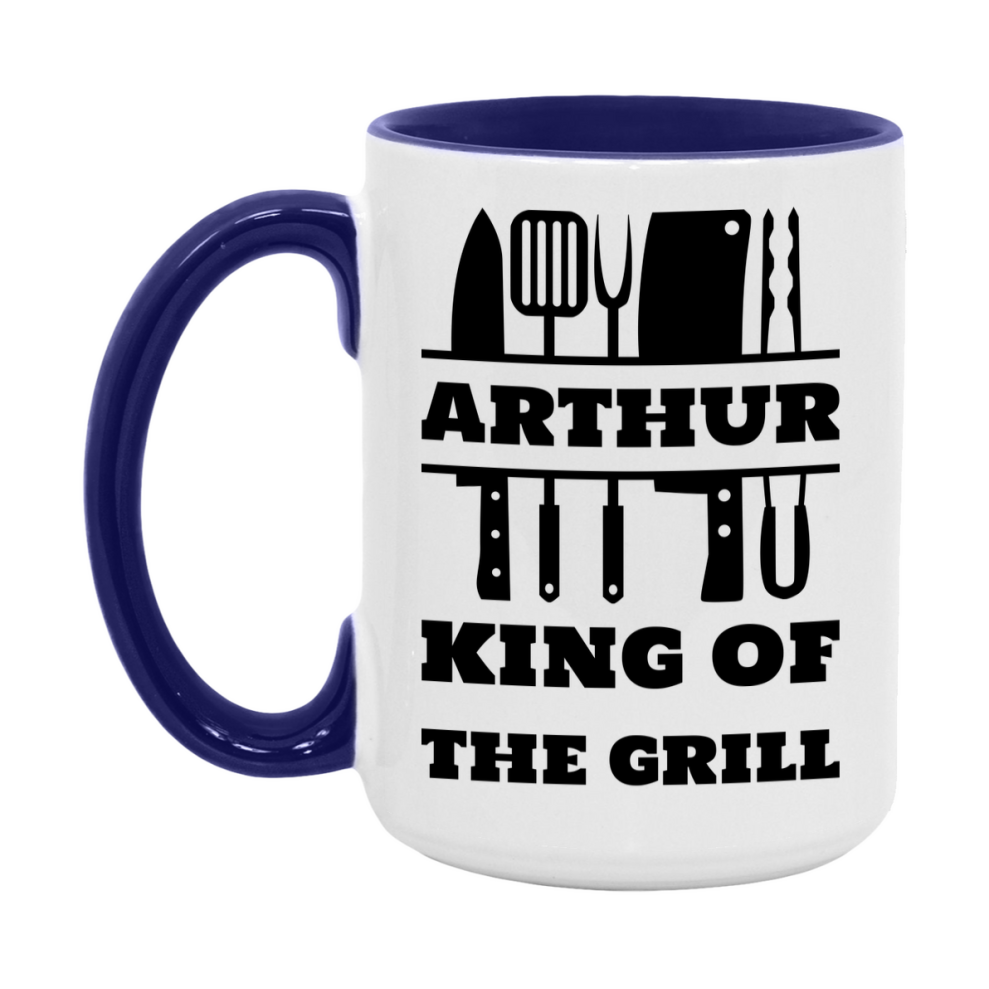 Arthur King Of The Grill Ceramic Mug, Arthur Ceramic Mug