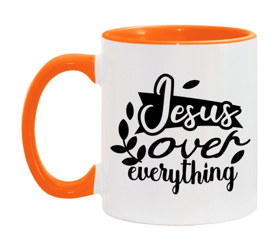 Jesus Over Everything Mug