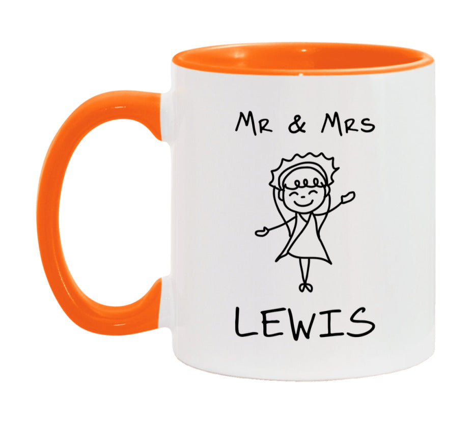 Mr & Mrs  Lewis Mug