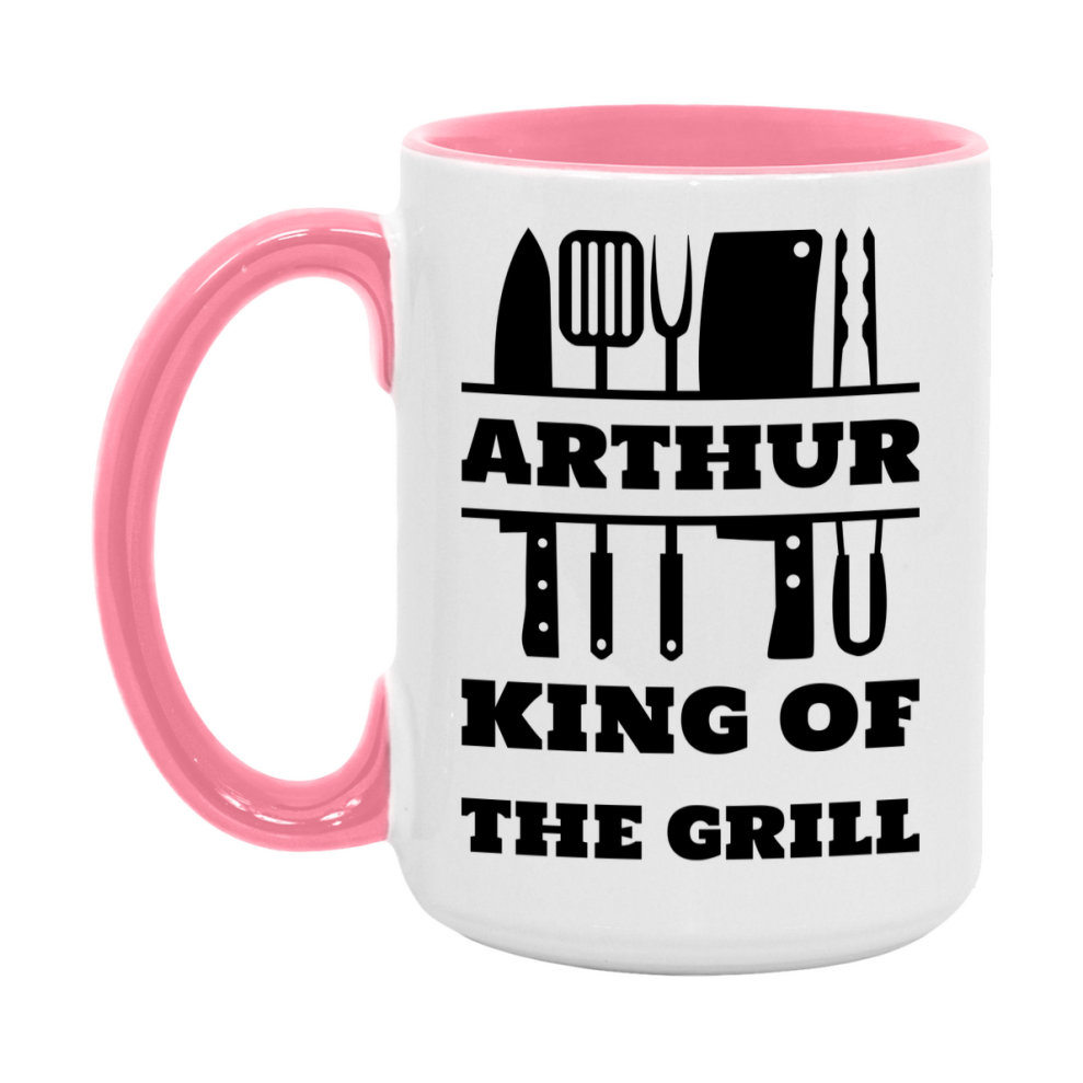 Arthur King Of The Grill Ceramic Mug, Arthur Ceramic Mug