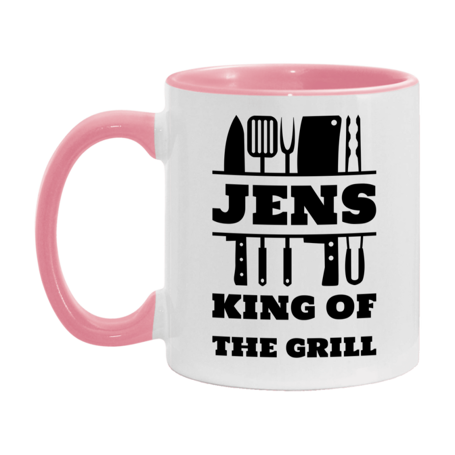 Jens King Of The Grill Ceramic Mug, Jens Ceramic Mug