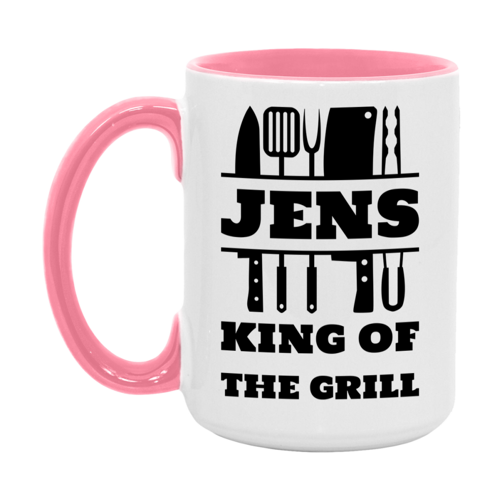 Jens King Of The Grill Ceramic Mug, Jens Ceramic Mug