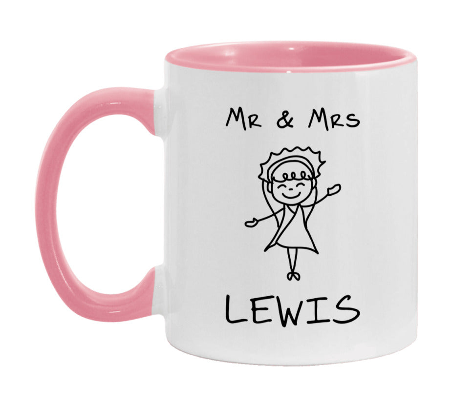 Mr & Mrs  Lewis Mug