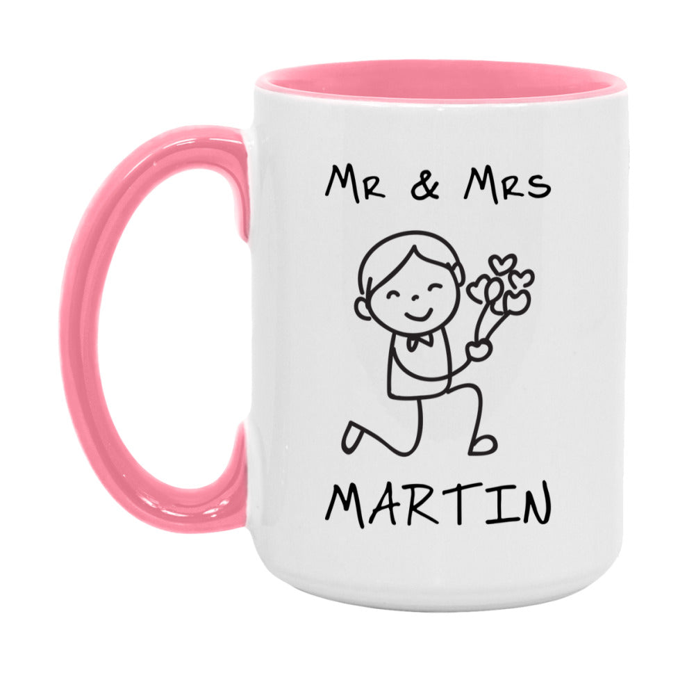 Mr & Mrs  Martin Mug