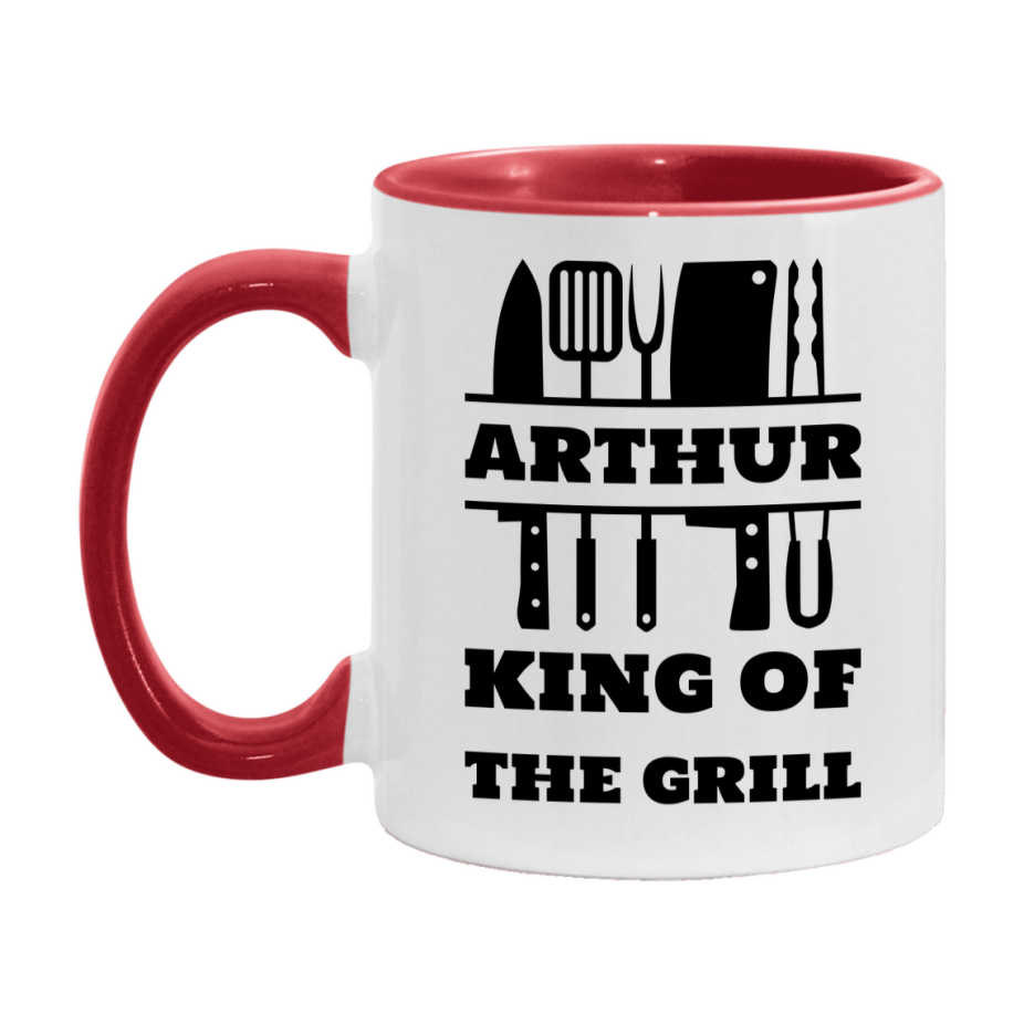 Arthur King Of The Grill Ceramic Mug, Arthur Ceramic Mug