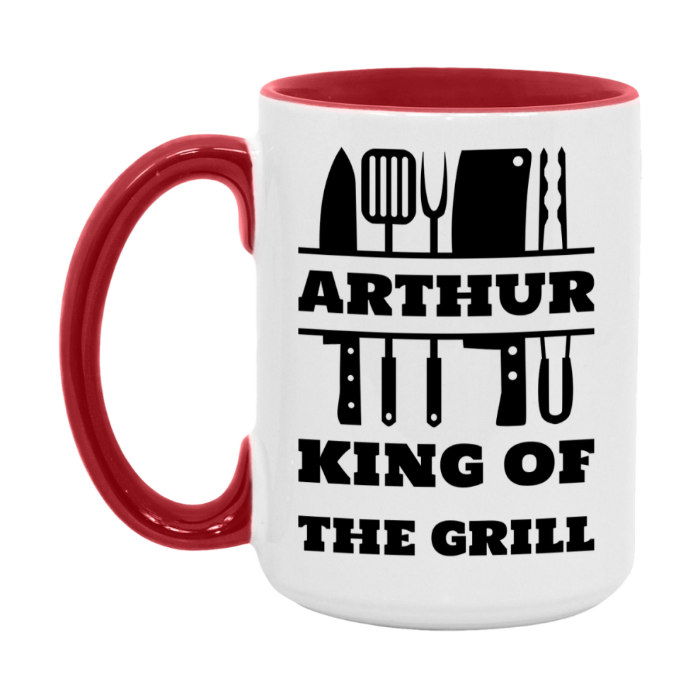 Arthur King Of The Grill Ceramic Mug, Arthur Ceramic Mug